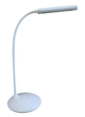 Bureaulamp Unilux Nelly led wit bij KantoorArtikelen.nl