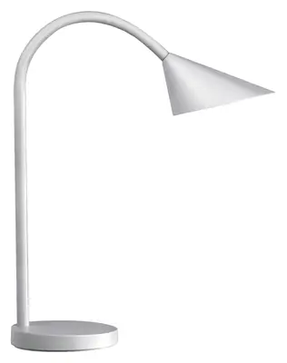 Bureaulamp Unilux Sol led wit bij KantoorArtikelen.nl
