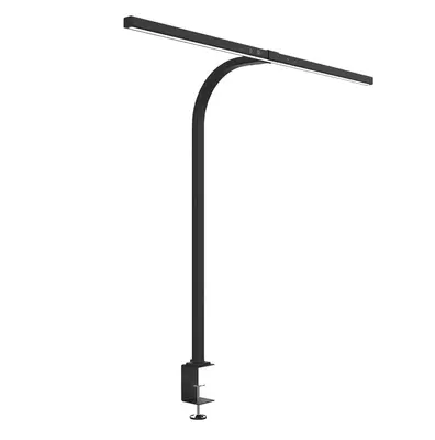 Bureaulamp Unilux Strata led tafelklem zwart bij KantoorArtikelen.nl