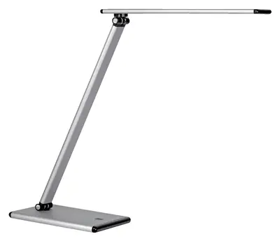 Bureaulamp Unilux Terra led aluminium grijs bij KantoorArtikelen.nl