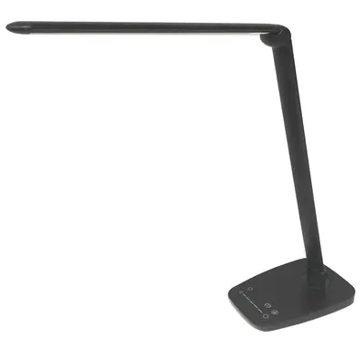 Bureaulamp Unilux Twistled led zwart bij KantoorArtikelen.nl