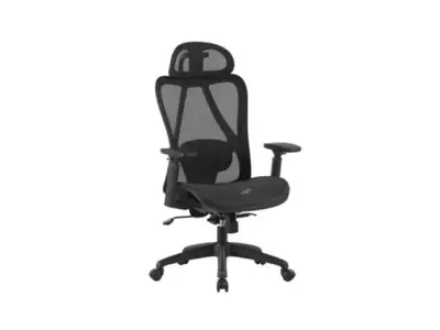 Bureaustoel Kalamos zwart bij DiscountOffice.nl