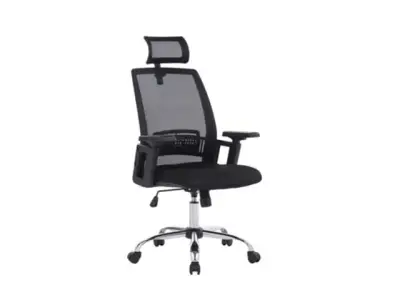 Bureaustoel Mykonos zwart bij DiscountOffice.nl