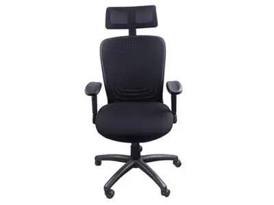 Bureaustoel Santorini zwart bij DiscountOffice.nl