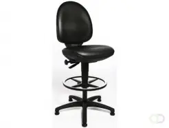 Bureaustoel Topstar tec 50 met verchroomde voetring en steldoppen bij Office-Deals