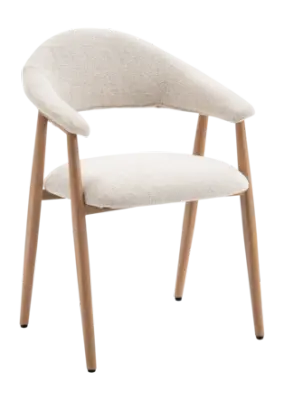 by fonQ Arcos Eetkamerstoel - Beige bij fonQ