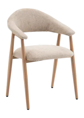 by fonQ Arcos Eetkamerstoel - Taupe bij fonQ
