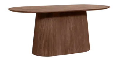 by fonQ Grand Eettafel Tabacco Mangohout - 200 x 100 cm bij fonQ