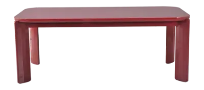 by fonQ Lacq Eettafel - Hoogglans Bordeauxrood - 200 x 100 cm bij fonQ