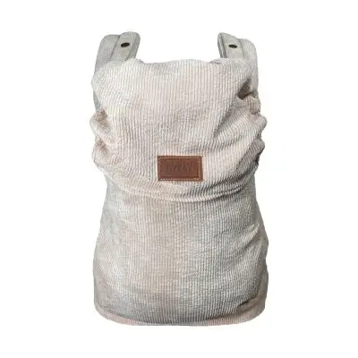 ByKay Click Carrier Classic Draagzak - Rib - Almond Sand bij Baby-Dump