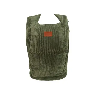 ByKay Tiny Click Carrier Draagzak - Rib - Moss Green bij Baby-Dump