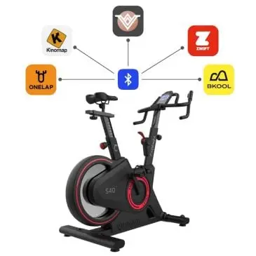 Cadenza S40+ Smart Bike Spinningfiets + Bluetooth bij Titanium Strength