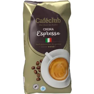Caféclub Crema Espresso bij De Koffiebaron
