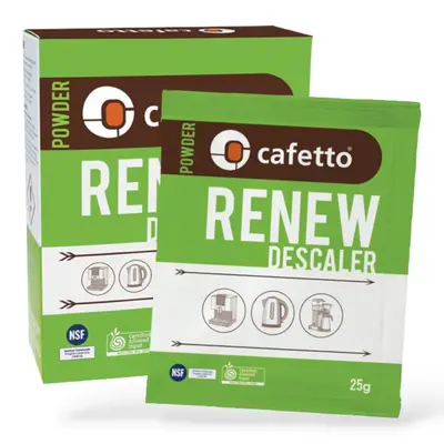 Cafetto Renew Ontkalker 6x25 gram bij Koffiewarenhuis