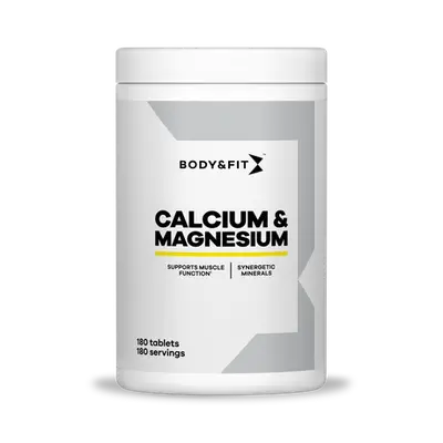 Calcium & Magnesium (180 tabletten) bij Body & Fit