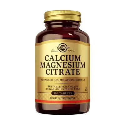Calcium Magnesium Citrate (100 tabletten) bij Vitaminadviceshop