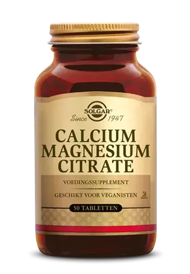 Calcium Magnesium Citrate (50 tabletten) bij Vitaminadviceshop
