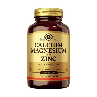 Calcium Magnesium plus Zinc (100 tabletten) bij Vitaminadviceshop