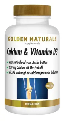 Calcium & Vitamine D3 (120 tabletten) bij Vitaminadviceshop
