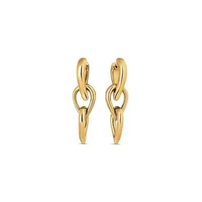 Calvin Klein CK Sculptured Drops oorbellen CJ35000917 bij JuweliersWebshop