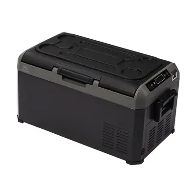 Campguru - Metal Design 22L Single Compressor Koelbox bij Kampeerwereld