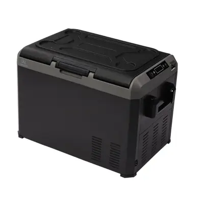 Campguru - Metal Design 52L Double Compressor Koelbox bij Kampeerwereld