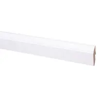 CanDo muurplint MDF plintfolie style wit 240x5,8x1,9cm bij Hubo