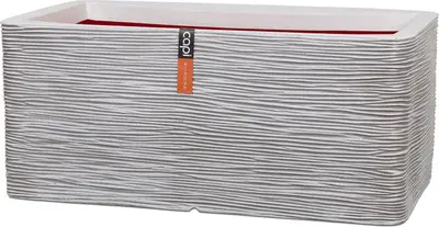 Capi Europe plantenbak Nature-Rib crème 73 x 39 x 32 cm bij Intratuin
