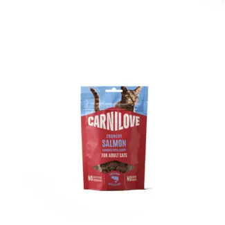 Carnilove Cat Crunchy Snack Salmon & Catnip 50 g bij VoerOnline