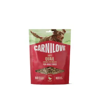 Carnilove Dog Soft Snack Quail & Oregano 200 g bij VoerOnline