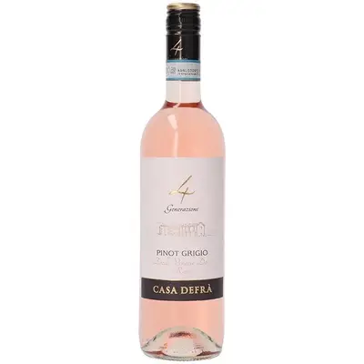 Casa Defra Pinot Grigio Rose 75 cl bij Dirck3 (Dirck III)