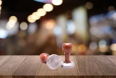 CasaBarista Tamper Hout-RVS bij CasaBarista