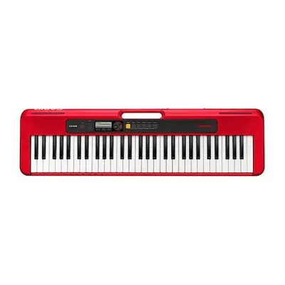 Casio CT-S200 Casiotone Keyboard, 61 Toetsen, Rood bij VDS Instrumenten