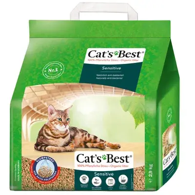 Cat´s Best Sensitive Kattenbakvulling 8 l (ca. 2,9 kg) bij Zooplus