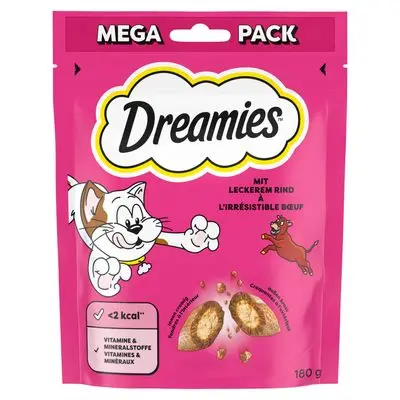 Catisfactions Kattensnack 180 g met Rund bij Zooplus
