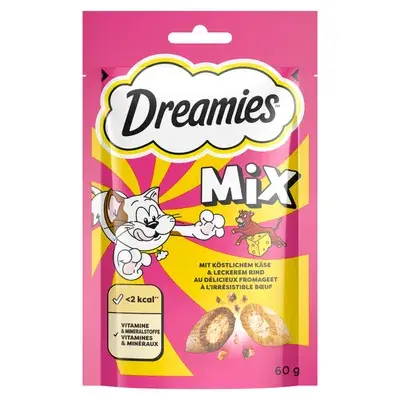 Catisfactions Mix Kattensnack 60 g Kaas en Rundvlees (60 g) bij Zooplus