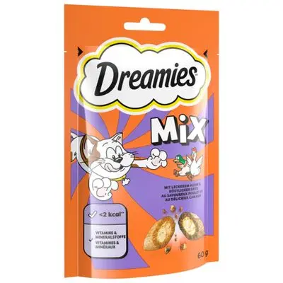 Catisfactions Mix Kattensnack 60 g met Kip & Eend bij Zooplus