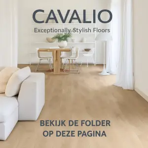 Cavalio 7238 Grain Oak Rigid Click PVC vloer - 5/0.30 x 177.3 x 1212.4mm - 2.15m2 - met geïntegreerde ondervloer bij Kwaliteitparket