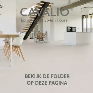 Cavalio 7249 Blended Cement Rigid Click PVC Vloertegels - 5/0.30 x 304.8 x 609.6mm - 2.22m2 - met geïntegreerde ondervloer bij Kwaliteitparket
