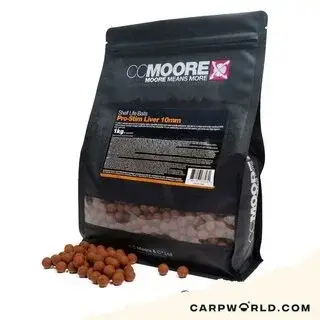 CCMoore Pro Stim Liver Boilies 1kg bij Carpworld