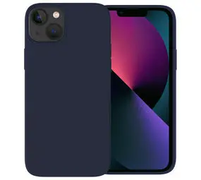 Ceezs iPhone 13 hoesje siliconen (donkerblauw) bij GSMPunt accessoires / Phone-Factory