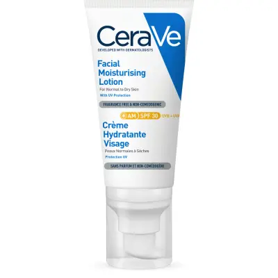 Cerave Hydraterende Gezichtscrème SPF 30 (52 ml) bij InternetDrogisterij