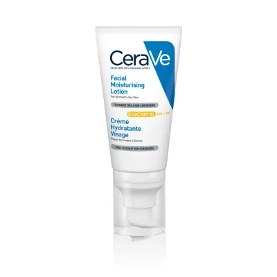 Cerave Hydraterende Gezichtscrème SPF 50 (52 ml) bij InternetDrogisterij