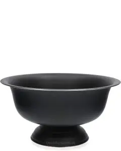 Champagne Bowl Zwart op Voet bij Drankgigant