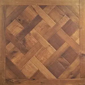 Chateau Parket Eiken Versailles Houten vloer Multiplank Verouderd, Geborsteld, Zaagsneden Belgrado bij Kwaliteitparket
