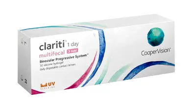 Clariti 1 Day Multifocal 3 Add (30 lenzen) bij LensOnline