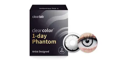 Clearcolor 1-Day Phantom Angelic White bij Pearle Opticiens