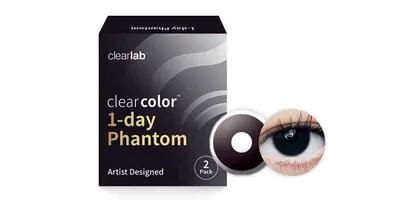 Clearcolor 1-Day Phantom Black Out bij Pearle Opticiens