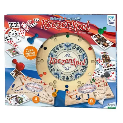 Clown Games Houten Keezenspel - Bordspel (NL) bij De Spelletjes Vrienden