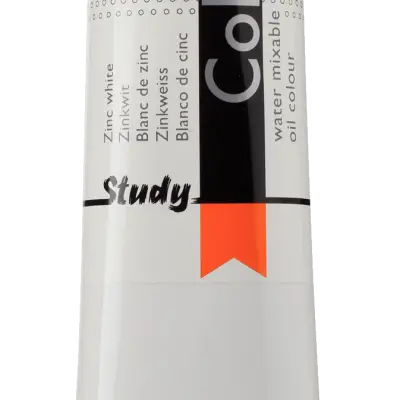 Cobra Study Watervermengbare Olieverf 104 Zinkwit 200 ml bij Verfze